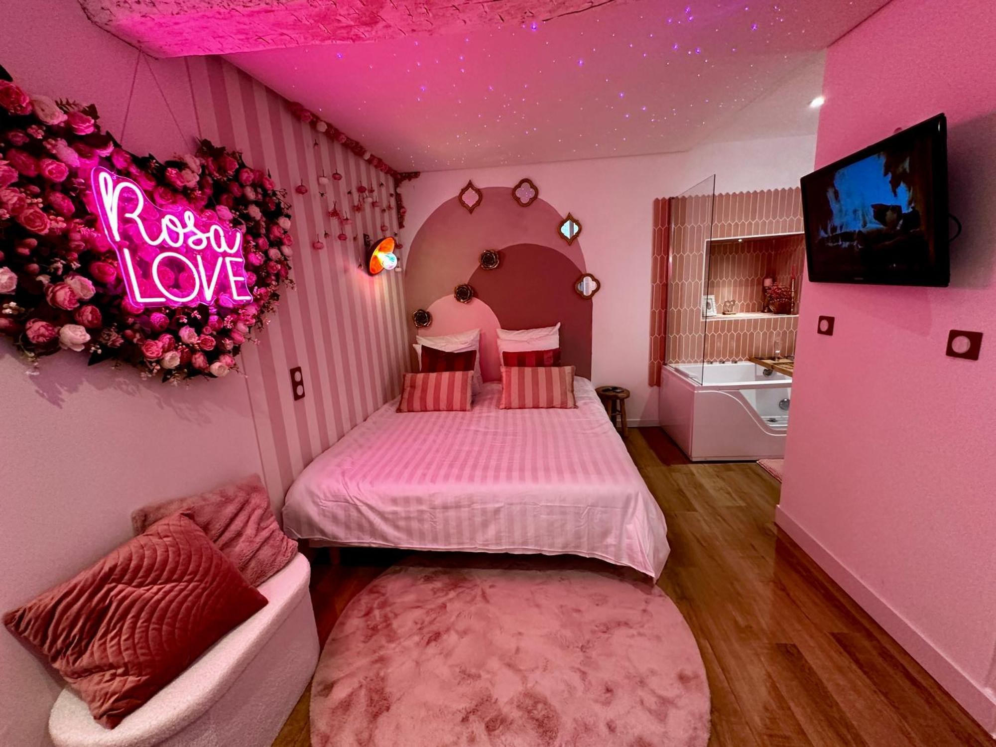 Romantic Room - Balneo - Ciel Etoile - Free Wifi - Netflix - Hyper Centre Pézenas Exterior foto